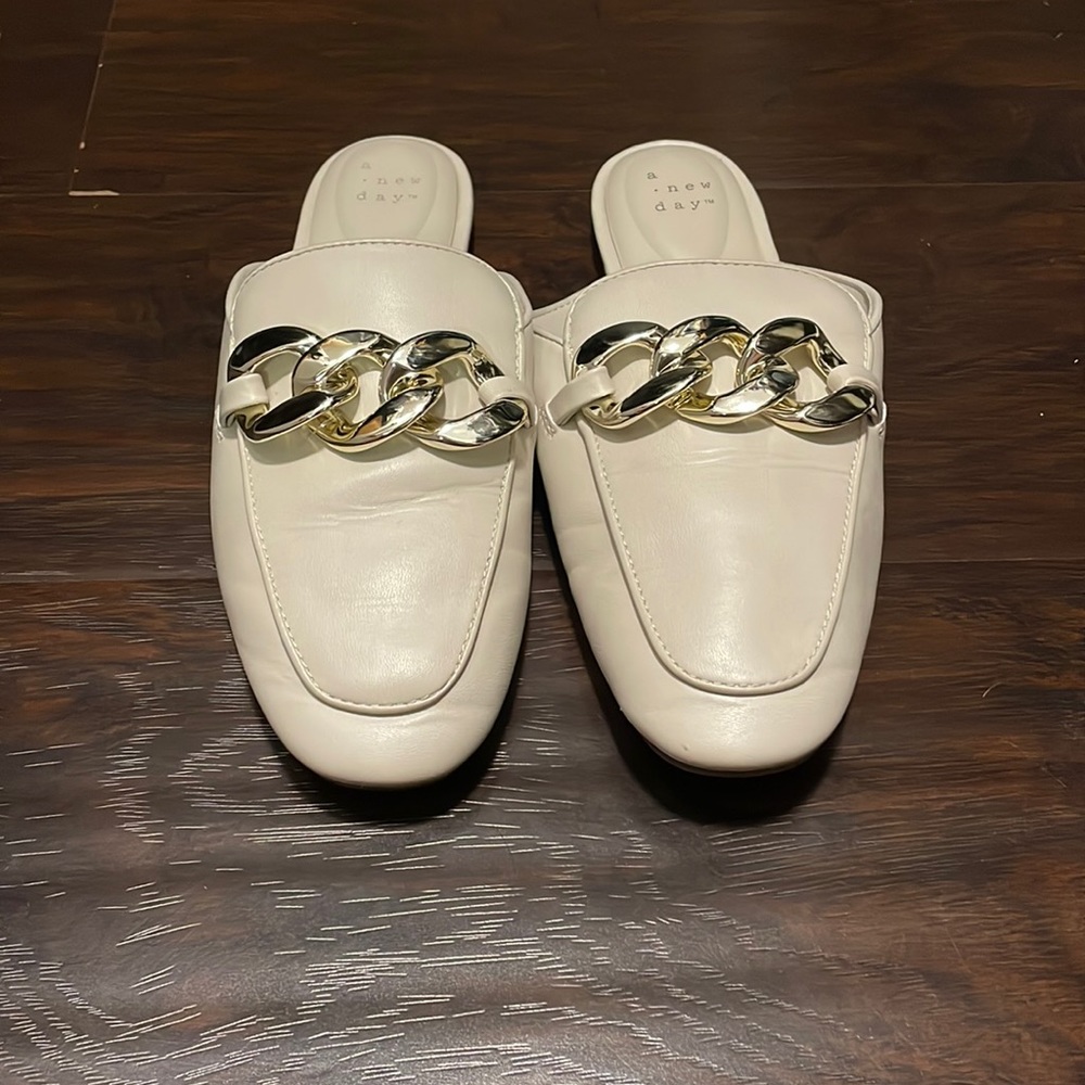 Cream mules